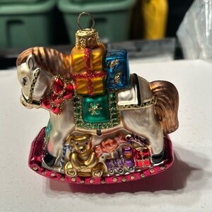 Vintage Lauscha Glas Creation Christmas Ornament